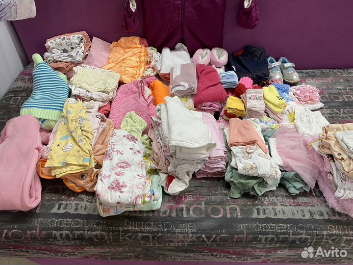 Детские вещи пакетом на девочку