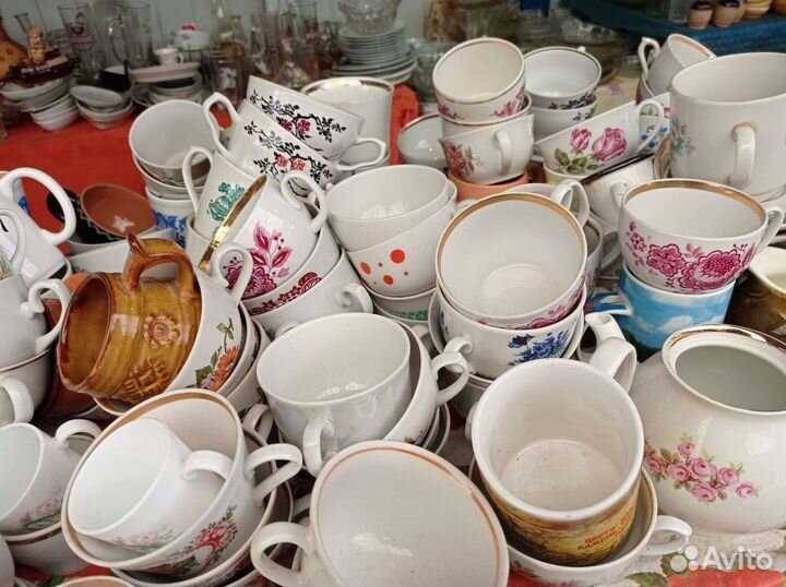 Большой выбор Советской посуды