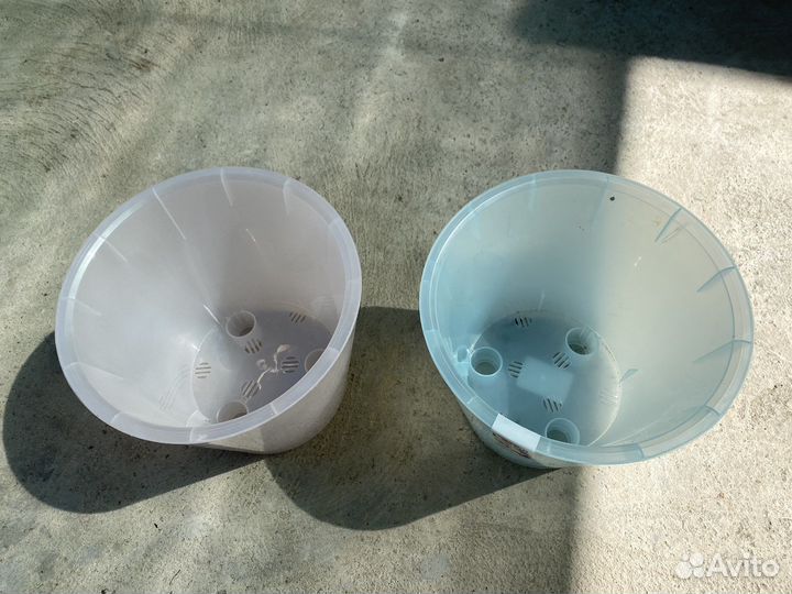 Цена за 2 горшка для орхидей 2 в 1