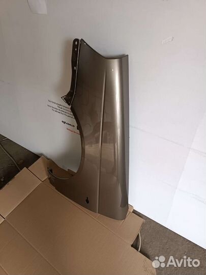 Крыло переднее левое приора цвет кориандр