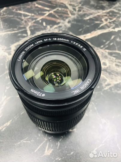 Объектив canon zoom lens EF-S 18-200mm