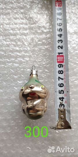 Елочные игрушки СССР на прищепке