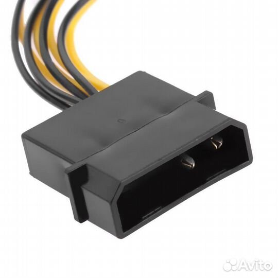 Fan Hub сплиттер Molex на 4x 3/4 Pin