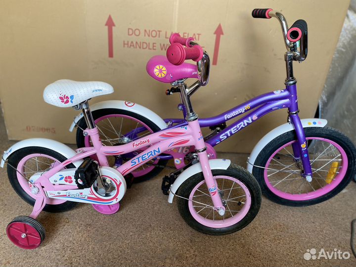 Детские велосипеды 12и 16 дюймов