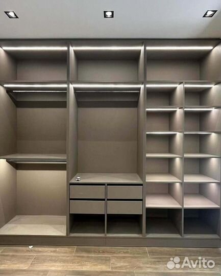 Гардеробная система с фабрики