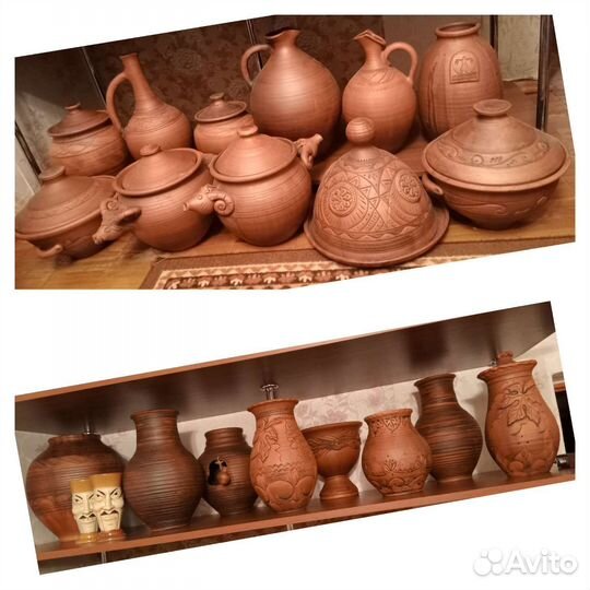 Посуда глиняная