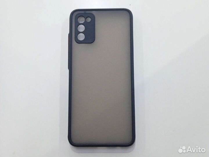 Чехол на Samsung A02S чёрный