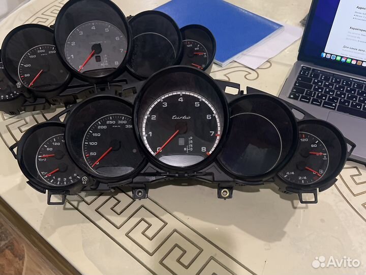 Щиток приборов porsche panamera turbo 970 4870