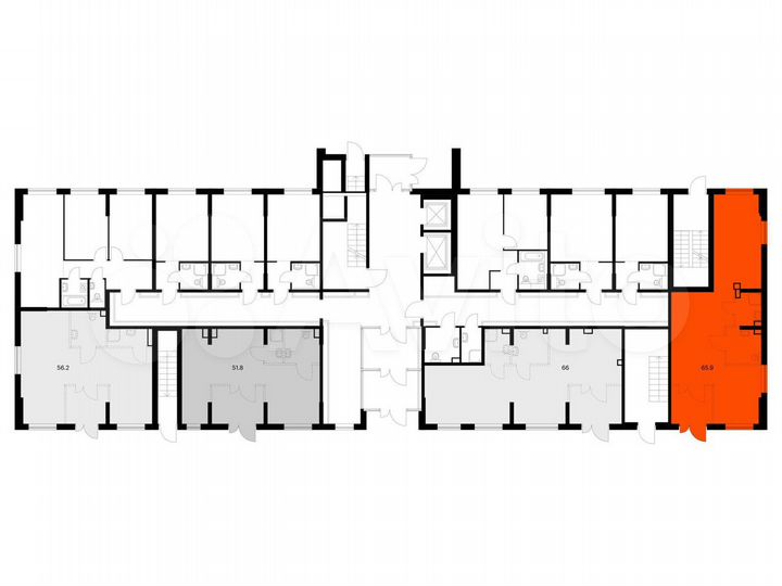 Продам помещение свободного назначения, 65.9 м²