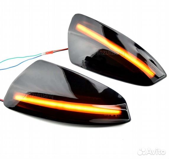 Mercedes c w204 поворотники в зеркала