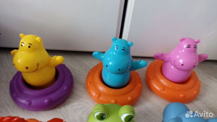 Фигурки животные резиновые 