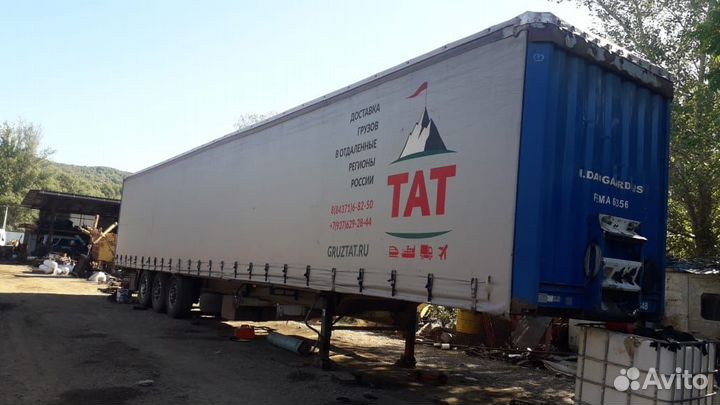 Полуприцеп тентованный Krone SD, 2012