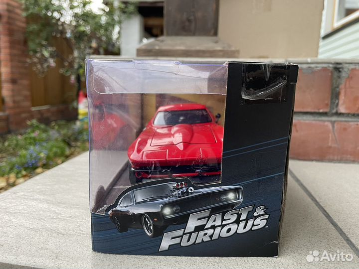 Letty's Chevy Corvette, форсаж, 1/24