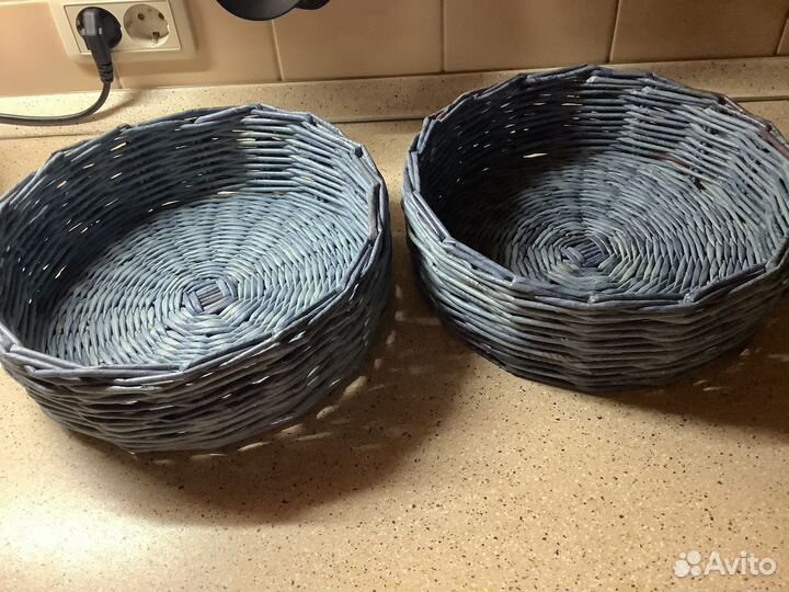 Корзина плетеная ручная работа