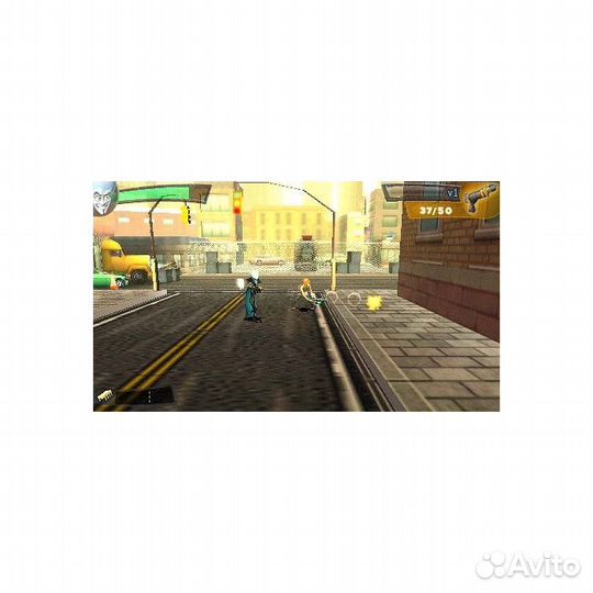 Мегамозг Синий защитник, б/у (PSP)