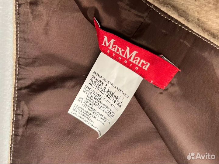 Max Mara юбка шерсть 40 42