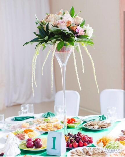 Ваза для свадебного декора