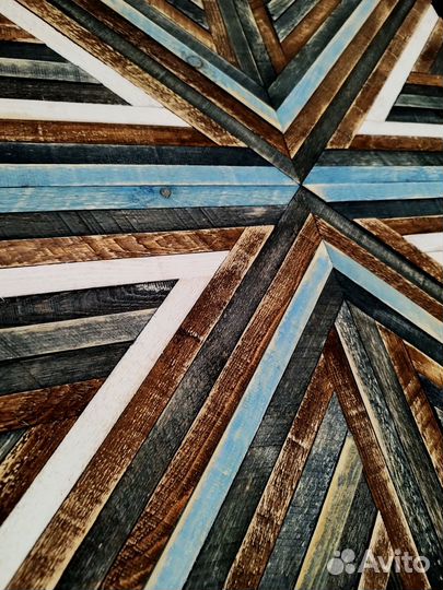 Картина из дерева. Скандинавский стиль. Бохо