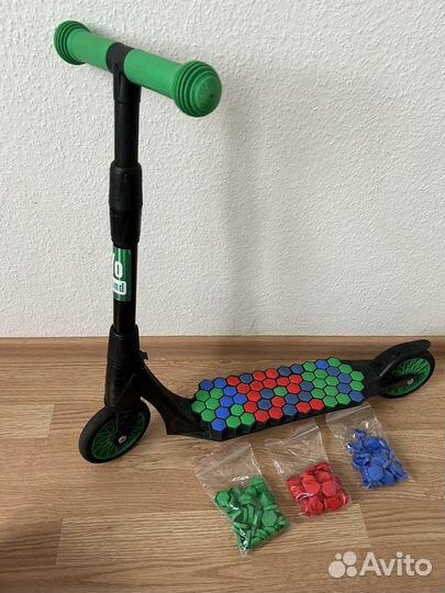 Самокат как новый двухколесный складной