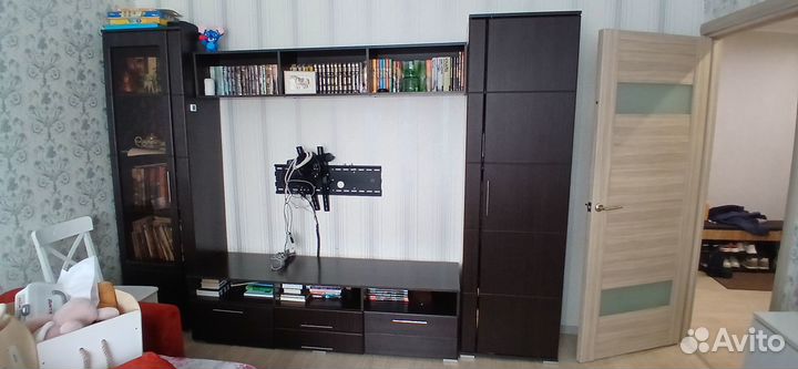 Шкаф в гостиную, 3.0м, Венге