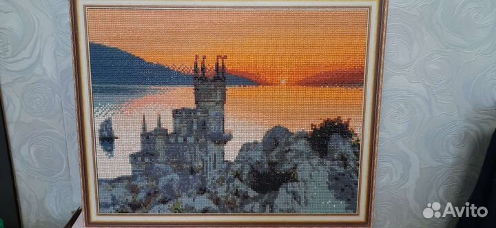 Картина алмазная мозаика Ласточкино гнездо