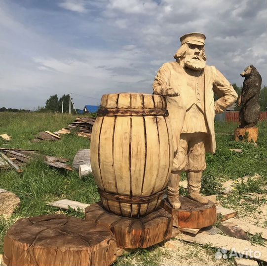 Садовые скульптуры из Вологды