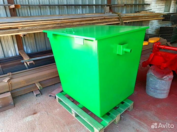 Мусорный контейнер 1.1 м3. Арт 7829