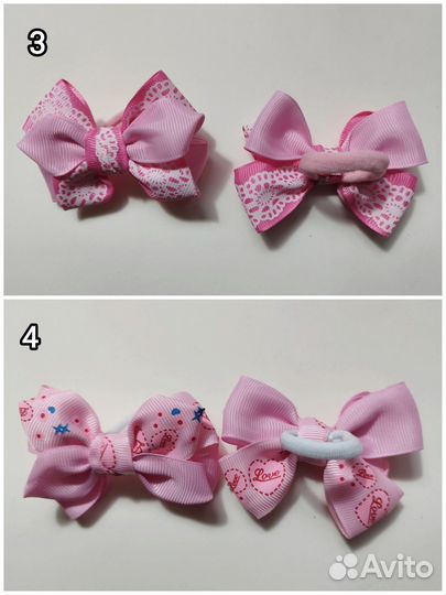 Бантики для волос