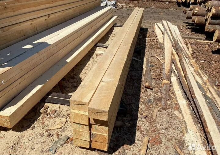 Доска обрезная, брус, пиломатериалы