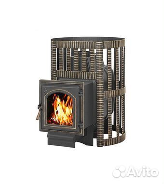 Чугунная печь для бани
