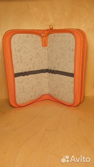 Пенал школьный два отсека