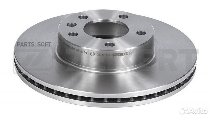 Диск торм. перед. Opel Omega B 94