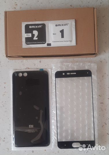 Задняя панель и стекло для Xiaomi mi note 3 новые