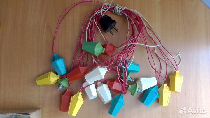 Ёлочные гирлянды СССР