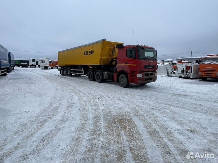 Полуприцеп зерновоз САТ 500, 2023