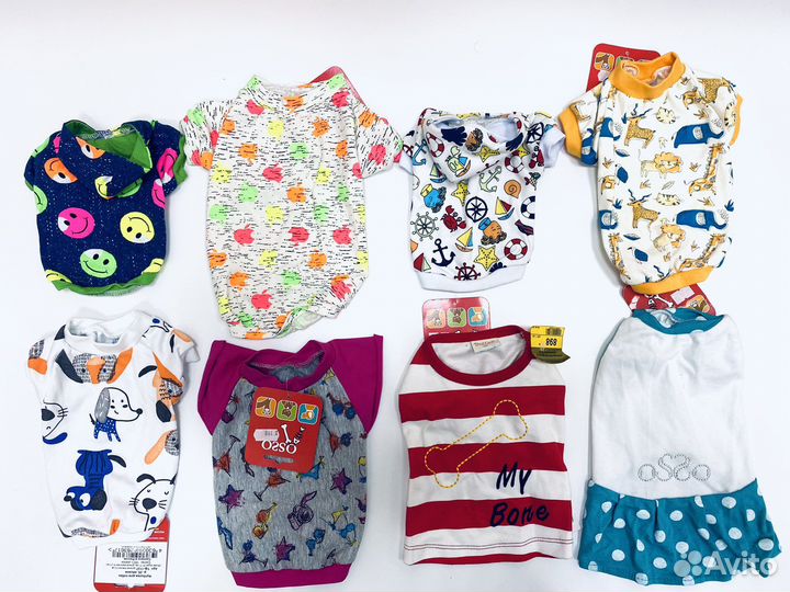 Одежда для животных, в ассортименте