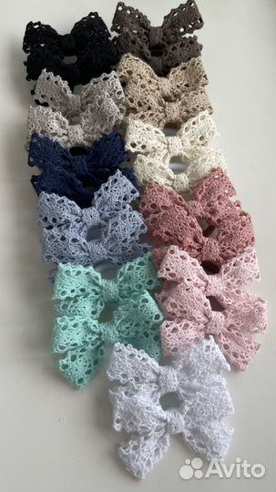 Банты кружевные на резинке 2 шт