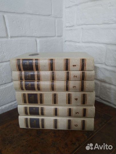 Бунин собрание сочинений в 6 т. 1987г