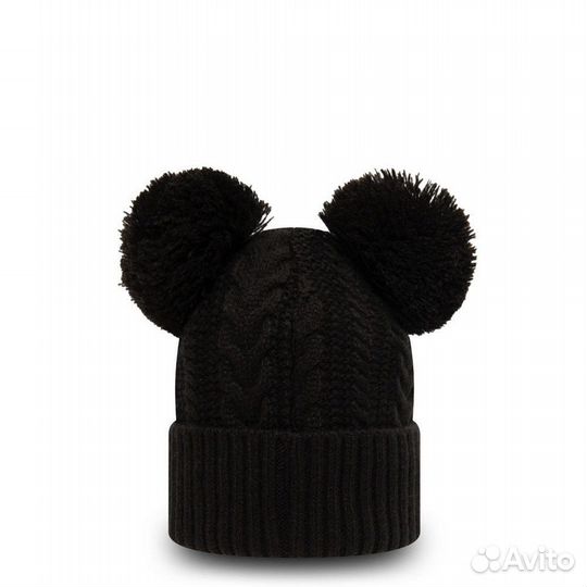 Шапка New Era с помпонами 53-56 см