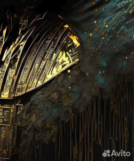 Картина маслом Дард Вейдер Ручная работа