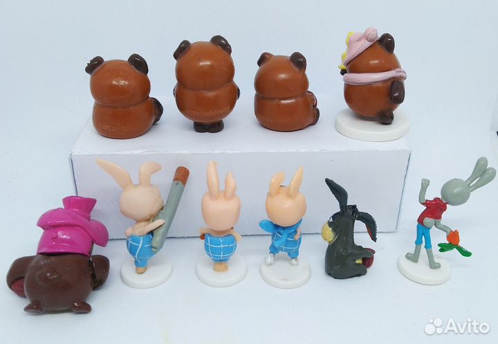 Серии Чебурашка, Эльфика, Винни пух, Сочи и др