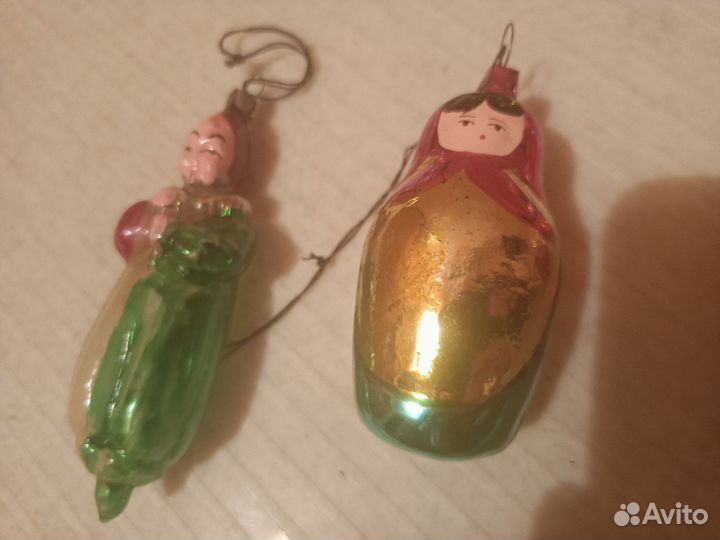 Елочные игрушки СССР
