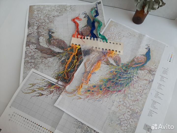 Набор для вышивания riolis Персидский сад, б.у