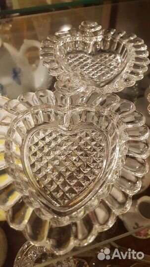 Розетки для варенья хрусталь