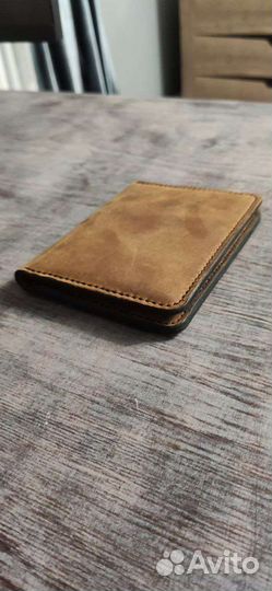 Обложка на паспорт кожаная