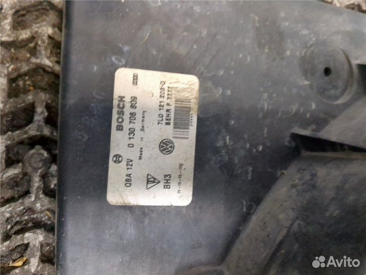 Вентилятор радиатора Volkswagen Touareg, 2005