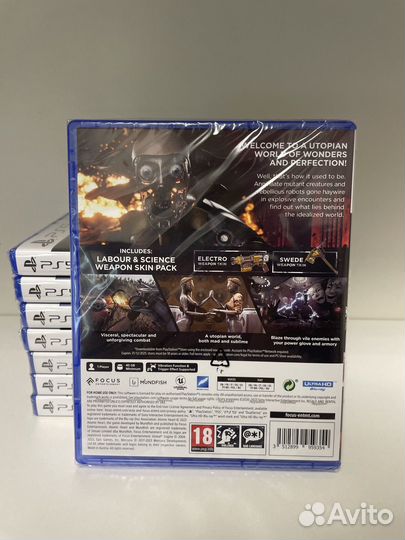 Atomic Heart ps5 диск Ru