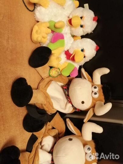 Мягкие игрушки новые
