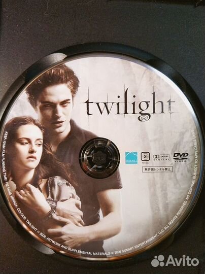Сумерки The Twilight dvd японский язык