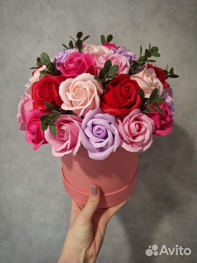 Букеты из пенных роз на заказ